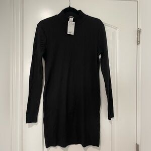 H&M black sweater dress